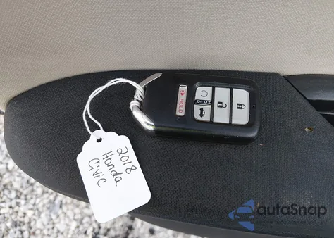 2018 Honda Civic Ex из США, поврежденный, VIN 2HGFC2F72JH569268